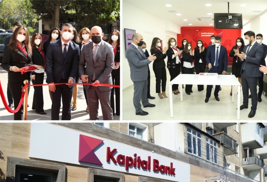 ®  “Kapital Bank” yenilənən “Nərimanov” filialını istifadəyə verib