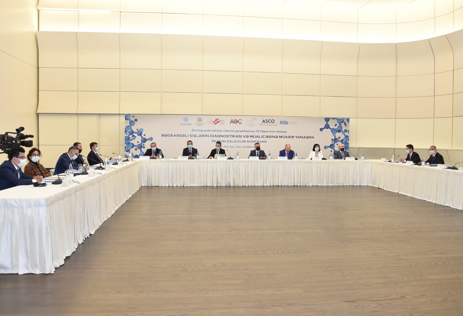 Azərbaycanda onkoloji xidmətin yaradılmasının 80 illiyinə həsr edilmiş beynəlxalq elmi konfrans keçirilib YENİLƏNİB