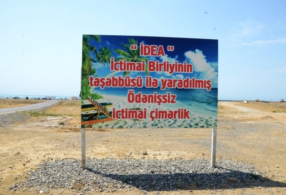 Paytaxtdakı ictimai çimərliklərdə yay mövsümünə hazırlıq başa çatıb