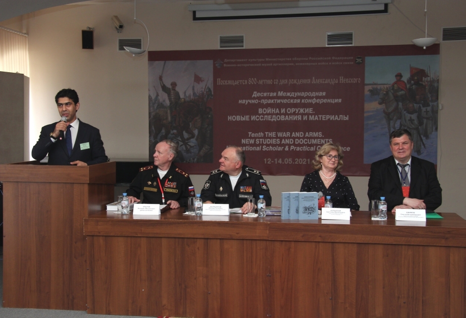 Azerbaijani scientist makes report at scientific conference in St.Petersburg