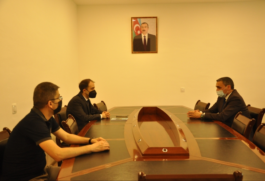 Mingəçevir Dövlət Universitetində gənc yazarla görüş keçirilib