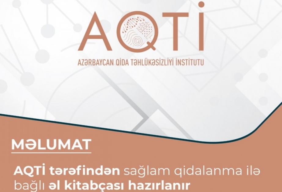 Sağlam qidalanmadan bəhs edən kitabça hazırlanır