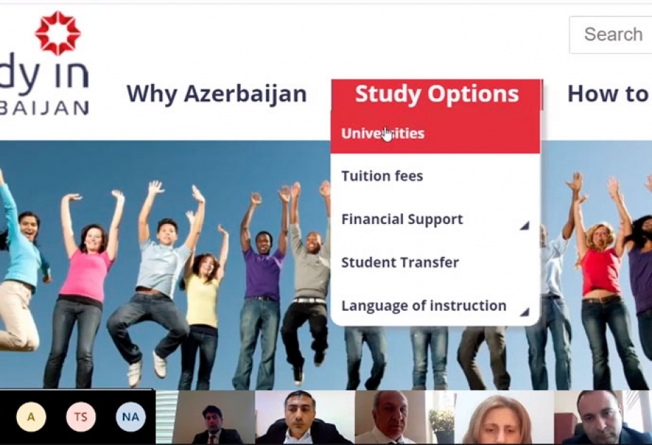 Xaricdə yaşayan soydaşlarımız üçün Azərbaycanda təhsil imkanlarına dair vebinar keçirilib