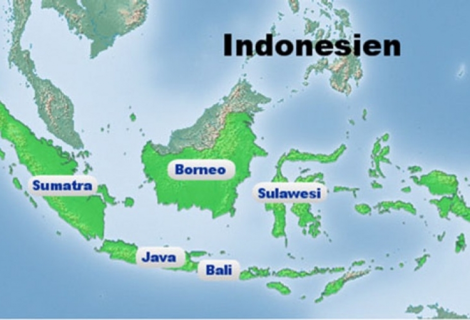 Moderates Erdbeben in Indonesien