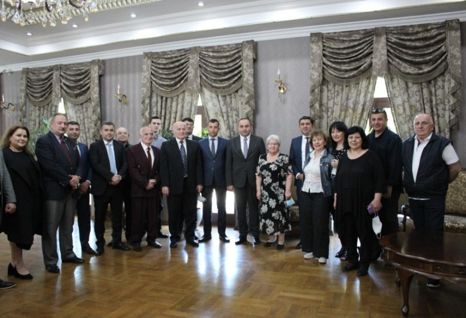 Diasporla İş üzrə Dövlət Komitəsi nümayəndə heyətinin Gürcüstana səfəri davam edir
