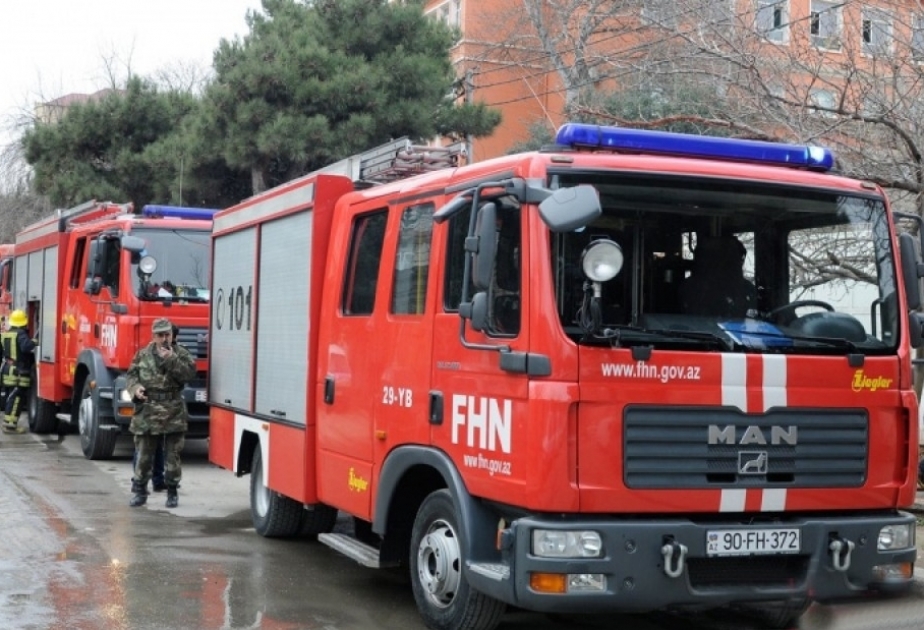 Xırdalanda çoxmərtəbəli yaşayış binasında partlayış hadisəsi baş verib