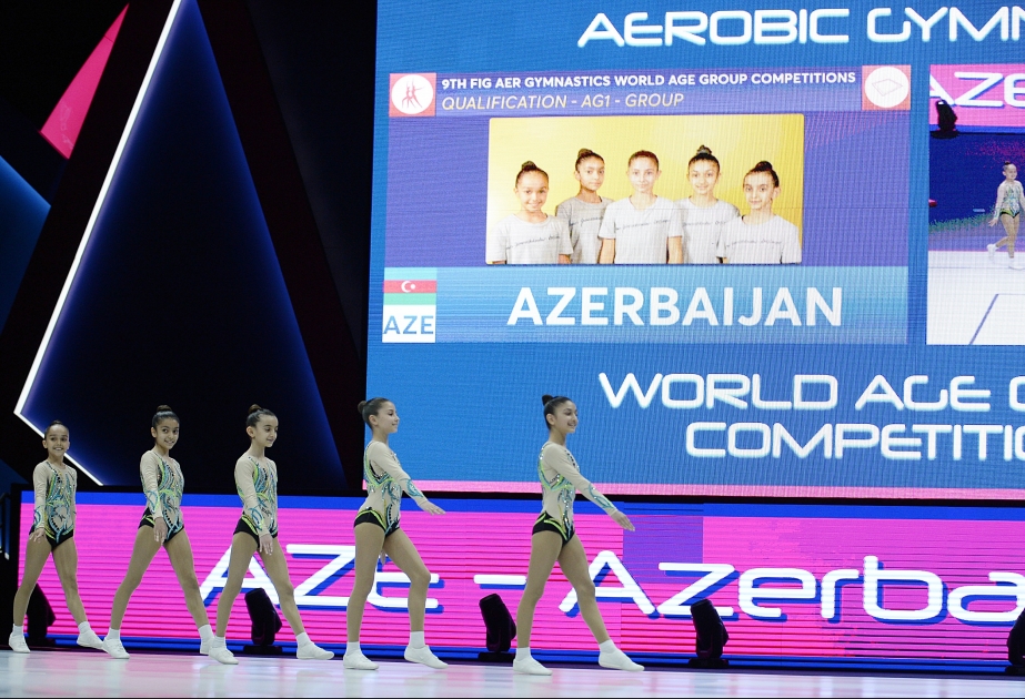 Azərbaycan komandası qrup yarışlarında proqramını təqdim edib