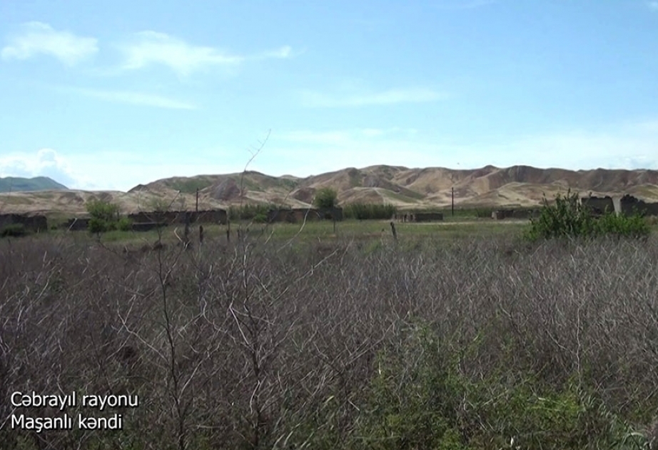 Azerbaijan’s Defense Ministry releases video footages of Mashanli village, Jabrayil district VIDEO