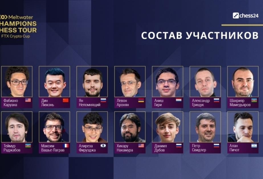 Şəhriyar Məmmədyarov və Teymur Rəcəbov “The FTX Crypto Cup” turnirinin altıncı turunda qarşılaşacaqlar