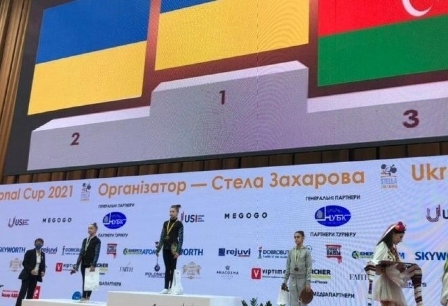 Los gimnastas azerbaiyanos ganan medallas en el torneo internacional de Kiev