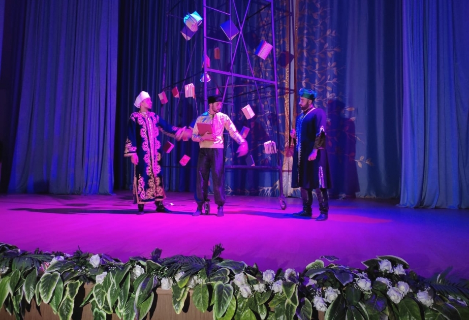Balakən Mədəniyyət Mərkəzi teatrsevərlərə “İdrak işığı sönməzdir” adlı onlayn tamaşa təqdim edib