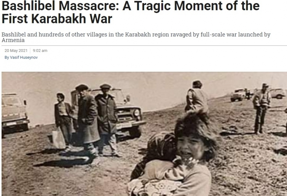 Un portal canadiense escribió sobre la masacre de Bashlibel