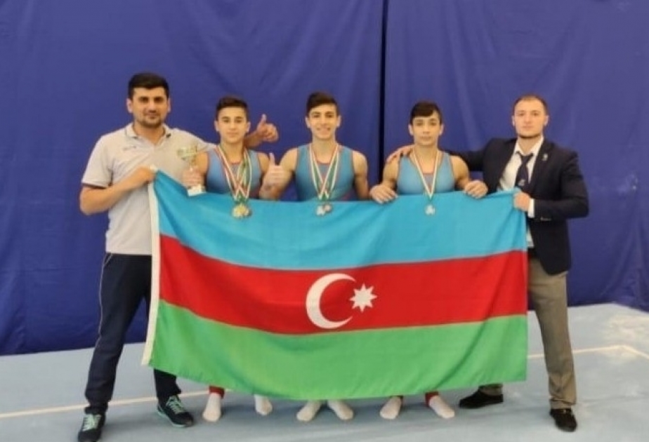 Азербайджанские гимнасты завоевали 10 медалей на международном турнире в Будапеште