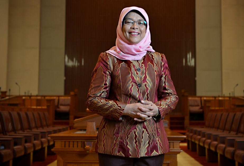 La Presidenta de Singapur felicita a su homólogo azerbaiyano