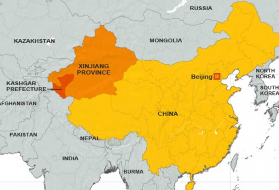Moderates Erdbeben in China