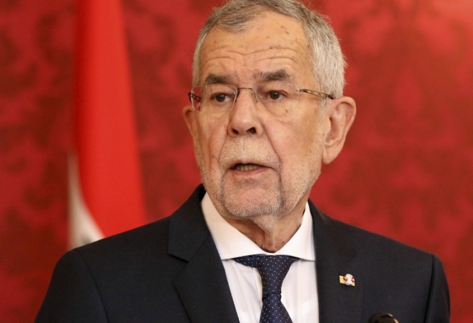 Bundespräsident Alexander Van der Bellen gratuliert Präsident Ilham Aliyev zum Tag der Republik