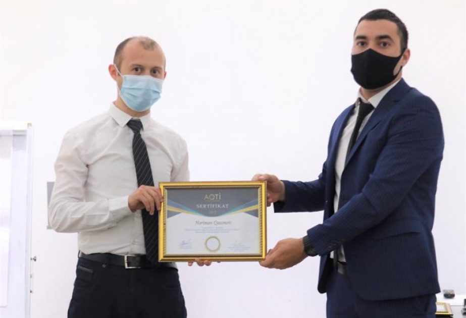Qida Təhlükəsizliyi İnstitutu tərəfindən sahibkarlıq subyektlərinə növbəti təlim keçirilib