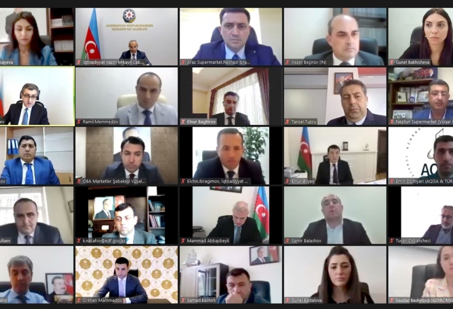 Pərakəndə ticarətin inkişafına dair müzakirələr aparılıb