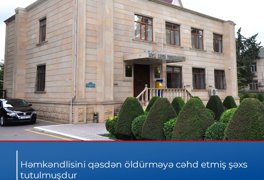 İmişli rayonunda həmkəndlisini qəsdən öldürməyə cəhd edən şəxs tutulub