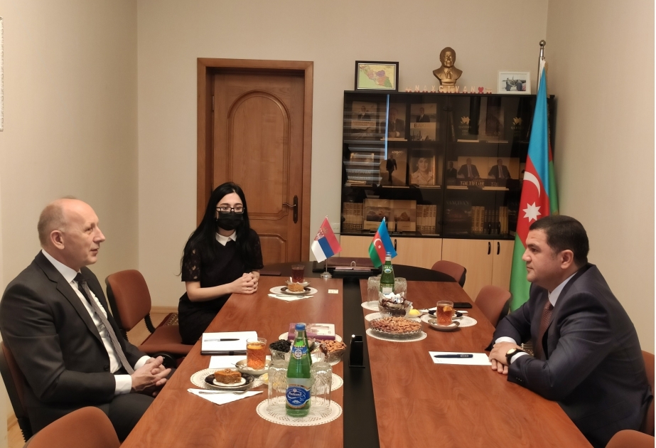 Naxçıvan Muxtar Respublikası ilə Serbiya arasında əlaqələrin genişləndirilməsi müzakirə olunub