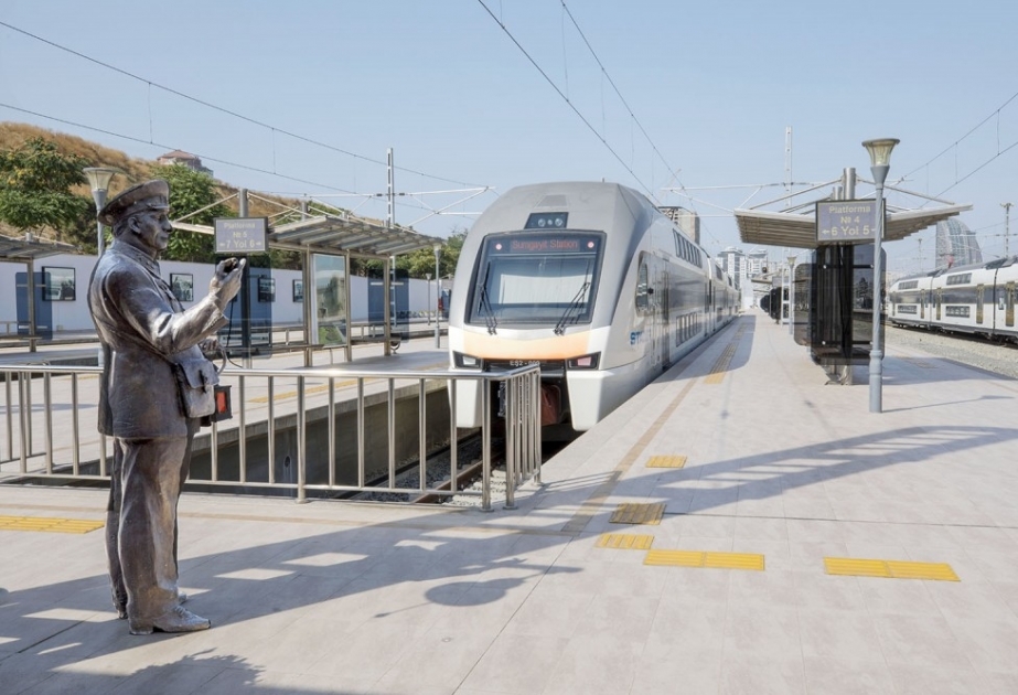 Qatarların Abşeron dairəvi dəmir yolu xəttində mayın 28-nə olan hərəkət qrafiki açıqlanıb
