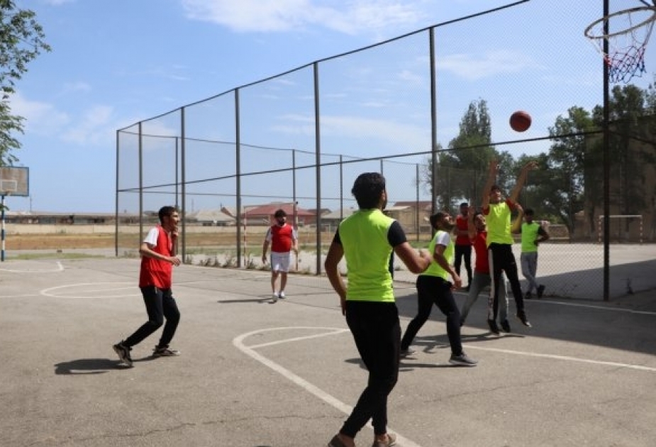 Sumqayıtda könüllü gənclər arasında 3*3 basketbol yarışının qalibləri müəyyənləşib