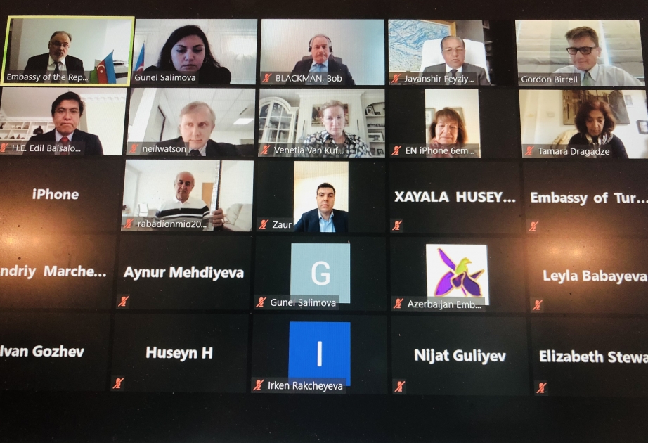 28 May - Respublika Günü münasibətilə Londonda videokonfrans formatında tədbir keçirilib