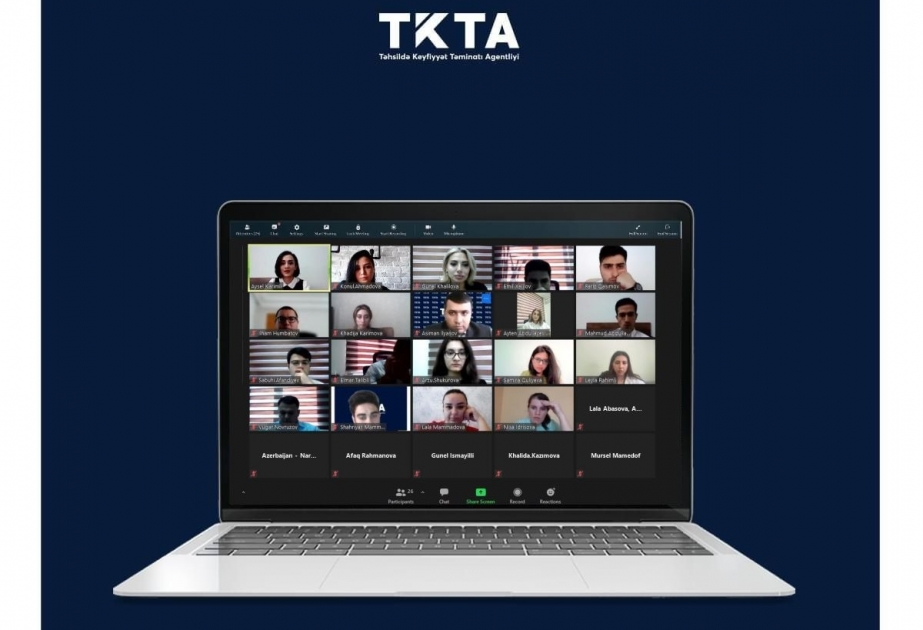 Təhsildə Keyfiyyət Təminatı Agentliyində 28 May - Respublika Gününə həsr olunan videokonfrans təşkil edilib