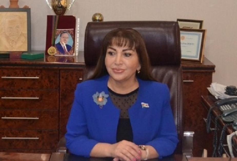 Sədaqət Vəliyeva: Prezident İlham Əliyev işğaldan azad olunmuş torpaqlarımızda Xalq Cümhuriyyətinin mirası olan üçrəngli bayrağı yüksəldib