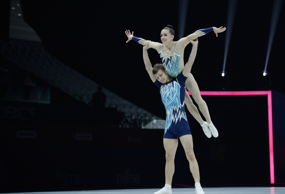 Arranca la segunda jornada del 16º Campeonato Mundial de Gimnasia Aeróbica en Bakú