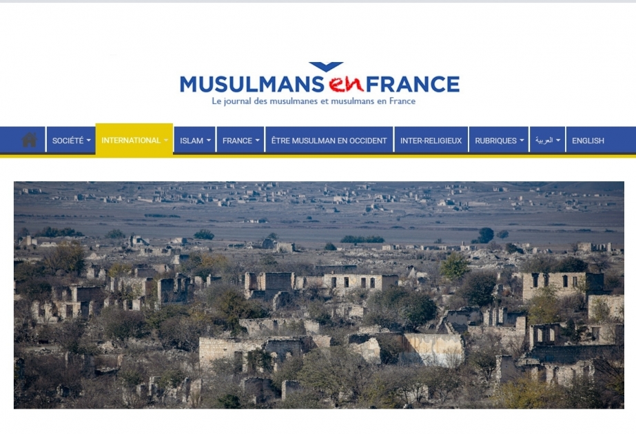 Le site Musulmansenfrance parle des mensonges arméniens concernant le conflit opposant l’Arménie à l’Azerbaïdjan