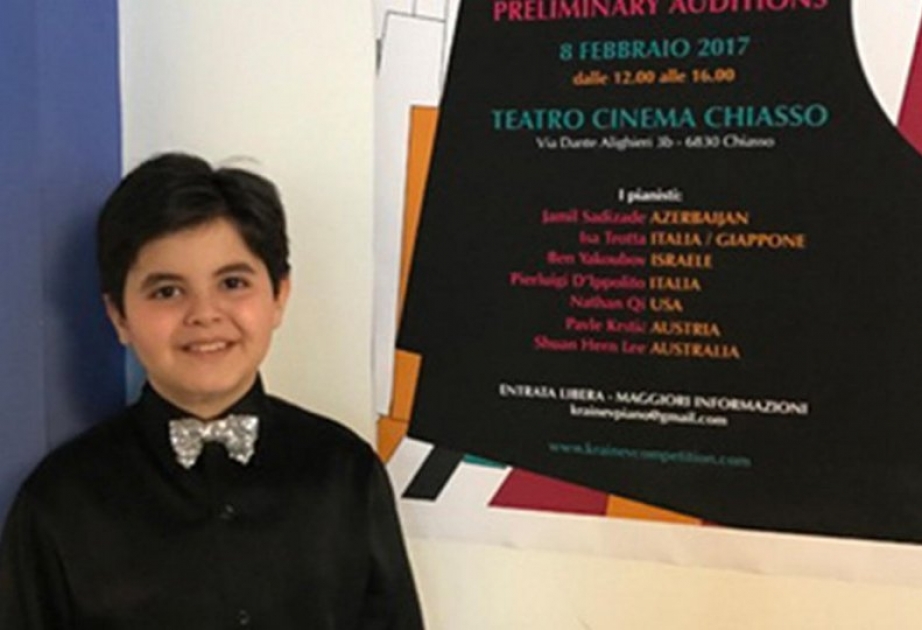 Yeniyetmə pianoçunun növbəti uğuru