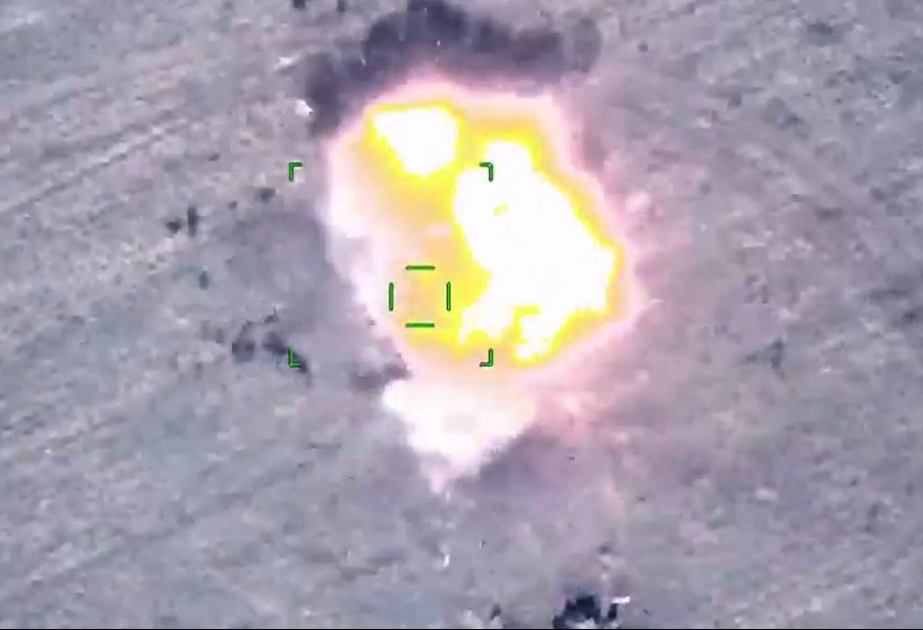 Verteidigungsministerium veröffentlicht Videos, die die Zerstörung feindlicher militärischer Ausrüstung während des Vaterländischen Kriegs zeigen VIDEO