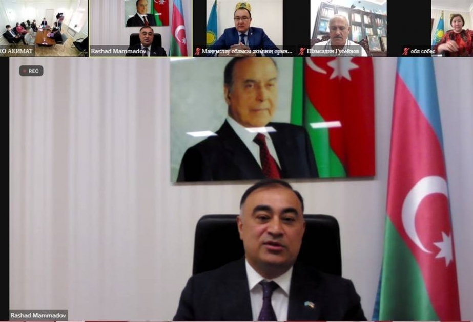 Azərbaycan Xalq Cümhuriyyətinin yaradılmasının 103-cü ildönümü Aktauda onlayn tədbirlə qeyd edilib