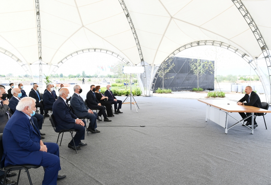 Prezident İlham Əliyev: Respublika Gününü Ağdam şəhərində qeyd etməyimizin çox böyük rəmzi mənası var