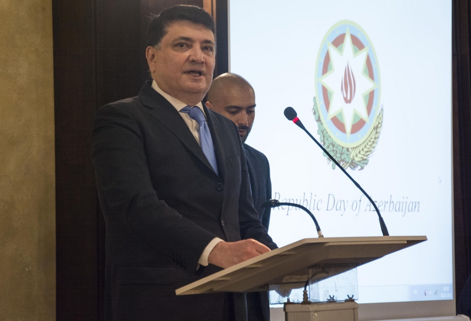 Buxarestdə 28 May -Respublika Günü münasibətilə rəsmi qəbul keçirilib