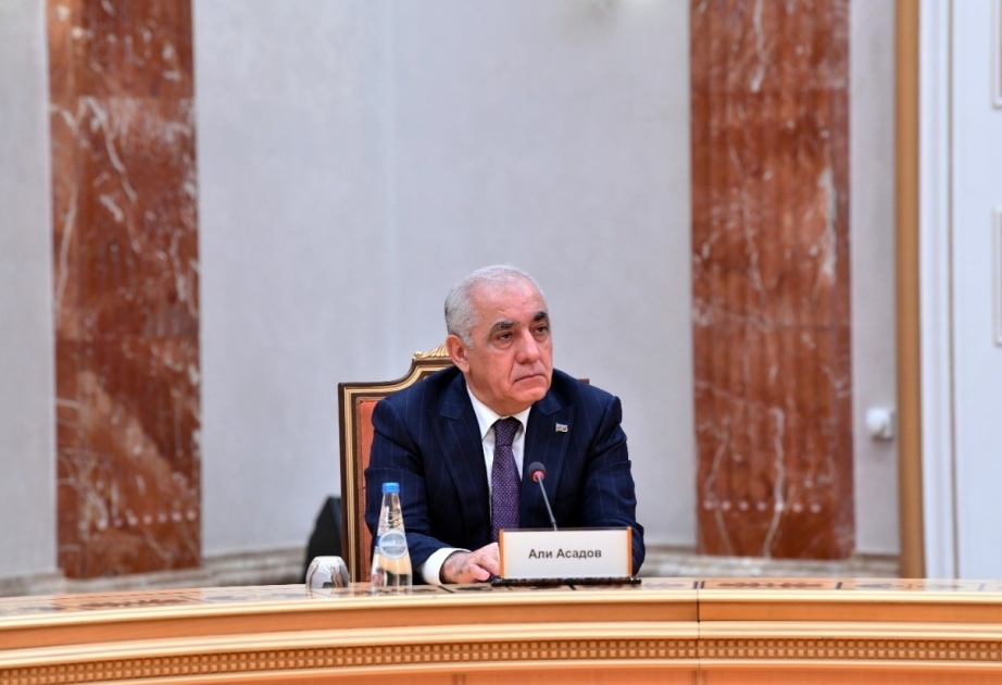 Baş nazir Əli Əsədov Minskdə MDB Hökumət Başçıları Şurasının iclasında məruzə ilə çıxış edib
