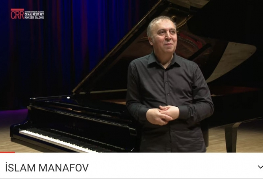 Azərbaycanlı pianoçu İslam Manafov İstanbulda konsert verib