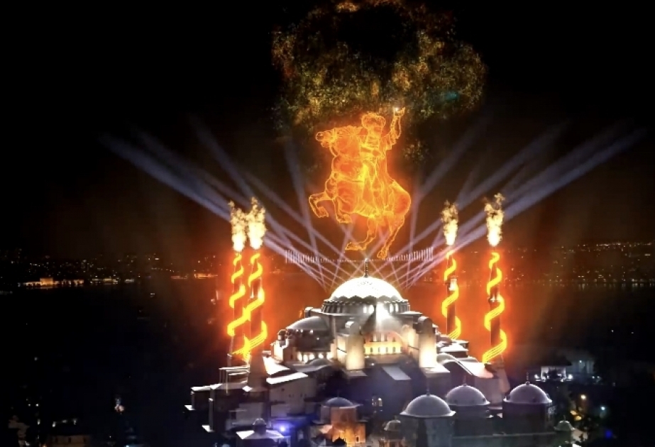 568th anniversary of Istanbul's conquest marked with visual feast