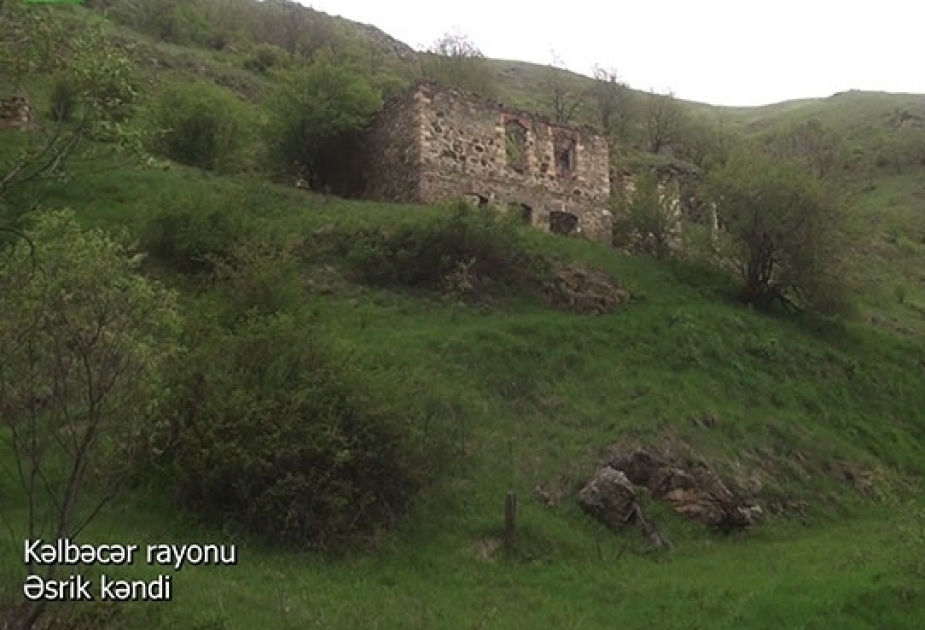Defense Ministry releases video footages of Asrik village, Kalbajar district VIDEO