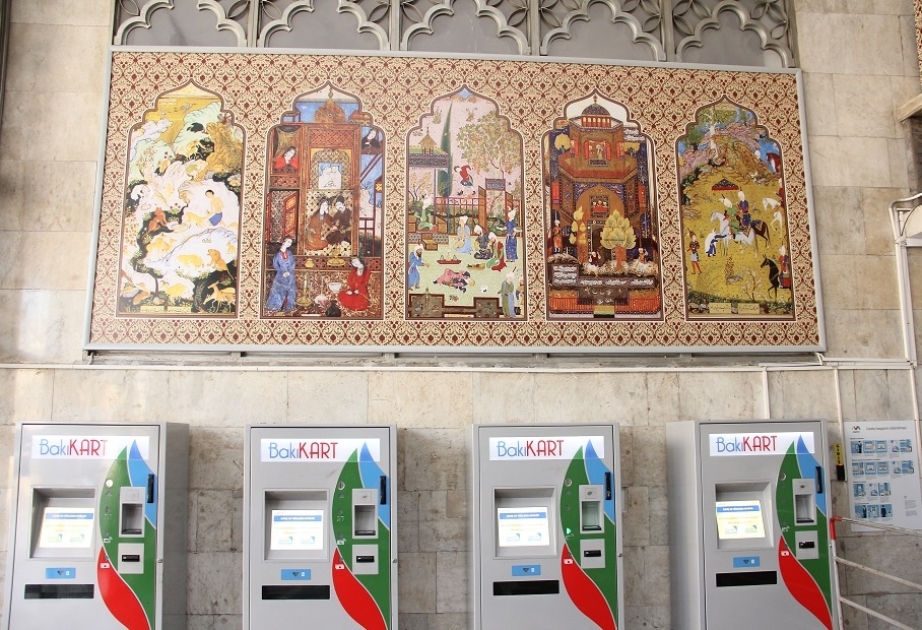 Bakı metrosunda Nizami Gəncəviyə həsr olunan sərgi keçirilib