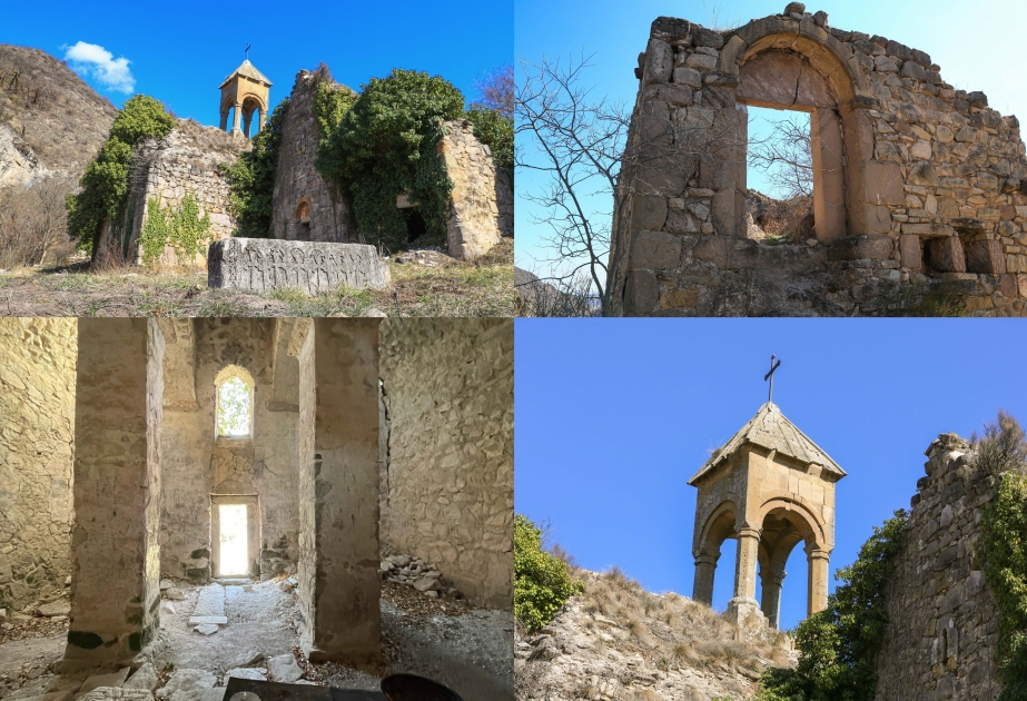 Monasterio de San Eliseo - un templo albanés que se presenta vanamente como armenio