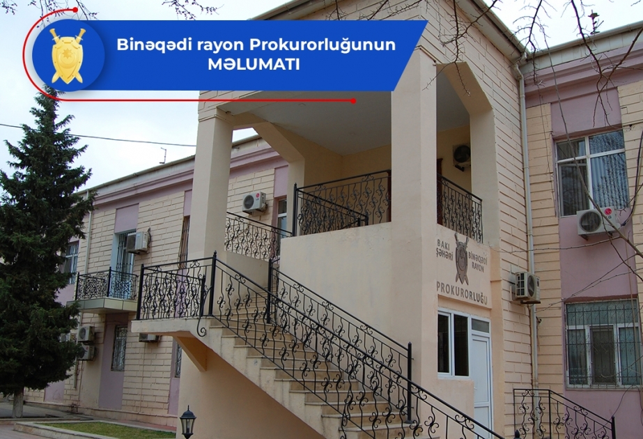 Binəqədi rayonunda azyaşlı övladını qəsdən öldürməkdə şübhəli bilinən şəxslə bağlı cinayət işi başlanıb