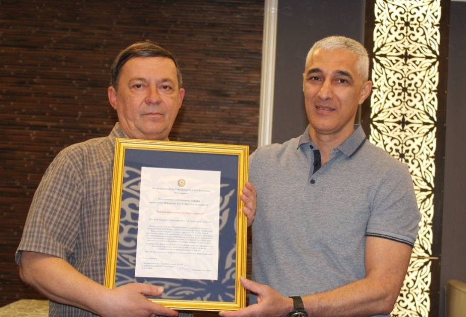 Birinci Qarabağ müharibəsinin iştirakçısı olmuş ukraynalı pilotun yubileyi qeyd edilib