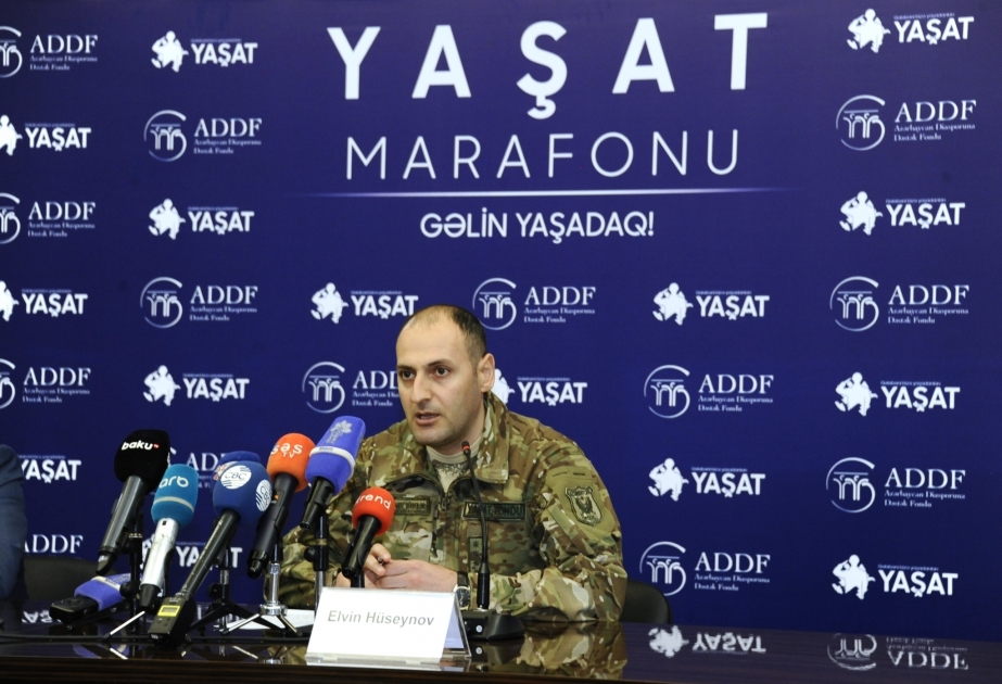 Más de 1 millón de manats fueron recogidos en el maratón benéfico "YAŞAT"