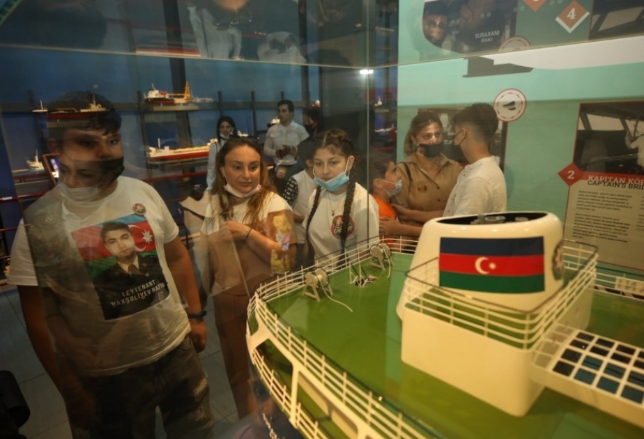 Vətən müharibəsi şəhidlərinin övladları üçün “Suraxanı” gəmi-muzeyinə ekskursiya təşkil edilib