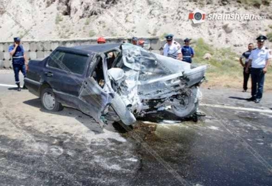 Ermənistan ordusunun zabiti sərxoş vəziyyətdə yol-nəqliyyat hadisəsi törədib