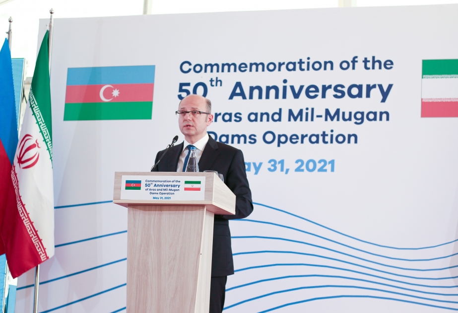 Se celebra el 50º aniversario del uso compartido de los embalses de Araz y Mil-Mughan