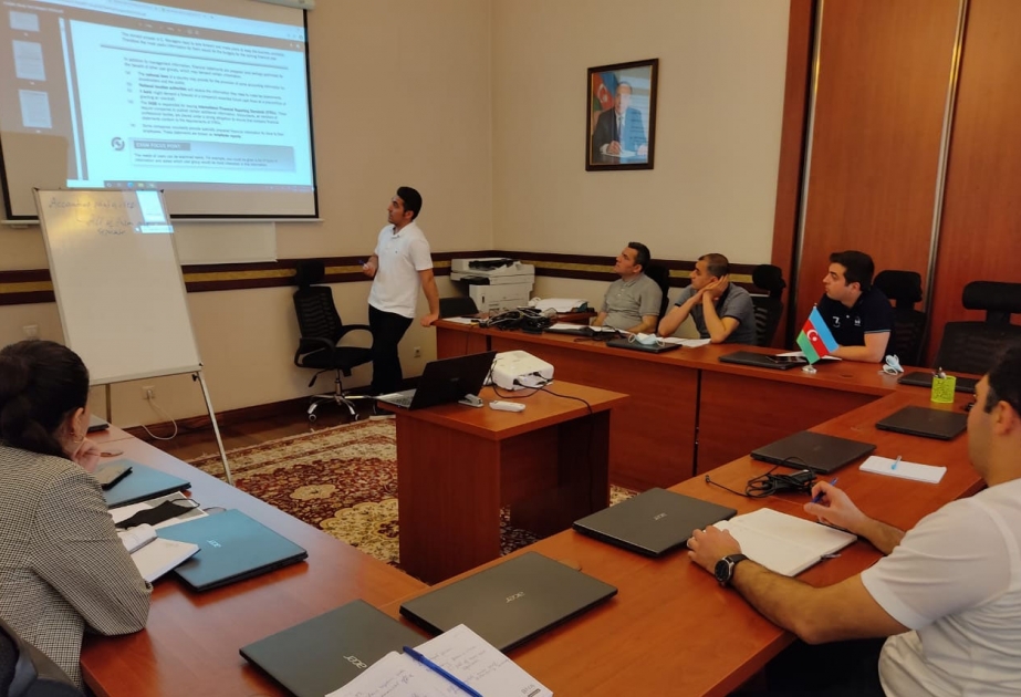 Hesablama Palatasının Təlim Mərkəzində Maliyyə uçotu F3 üzrə təlimlərə başlanılıb
