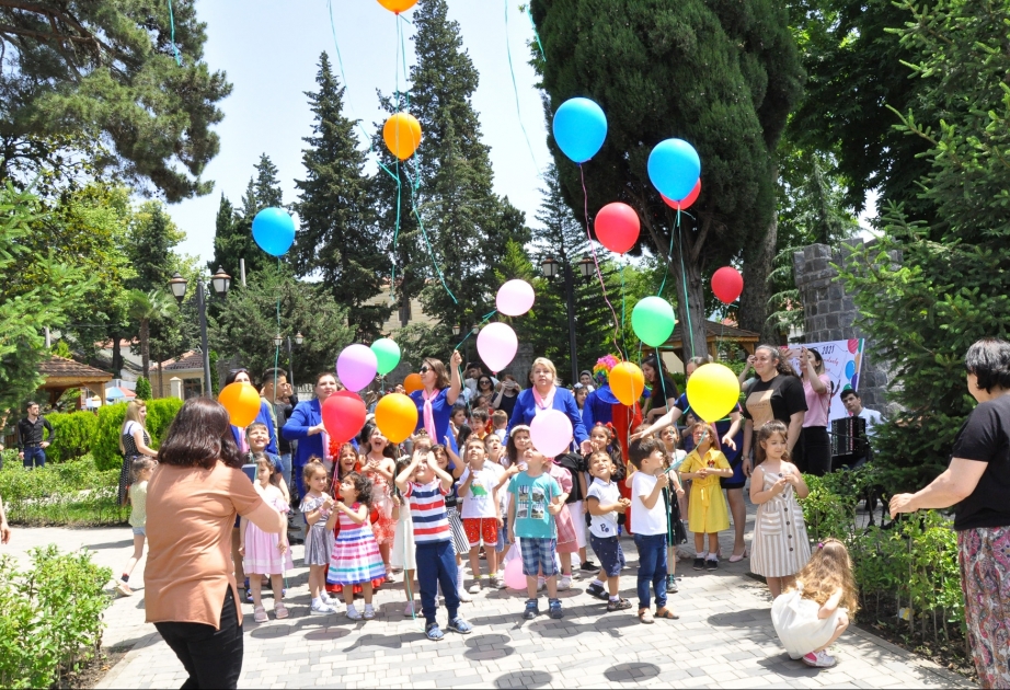 Zaqatalada uşaqlara bayram sevinci bəxş olunub